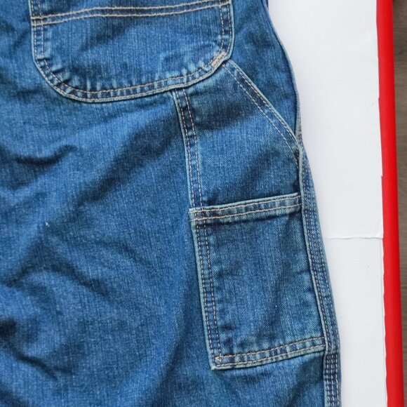 Dickies work wear carpenter jeans men's size W38/L30 denim blue side pockets - Picture 8 of 15